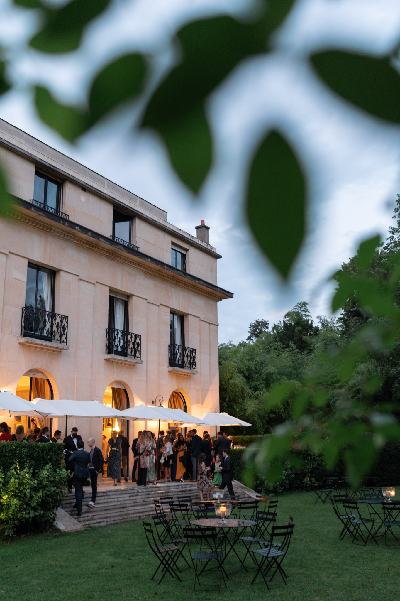 Reception mariage vigne paris bagatelle Etienne Ster